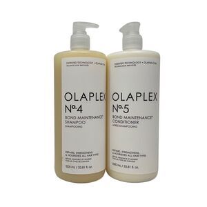 Olaplex Bond Maintenance No. 4 Shampoo and No. 5 Conditioner 33.8 oz COMBO Fresh